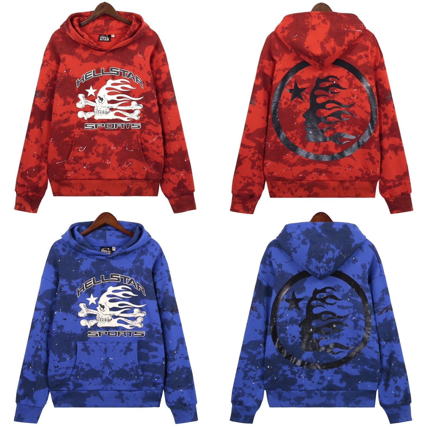 Hellstar Studios New Hoodie and Pants Set