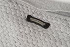 Chrome Hearts Gothic Cross Knit Cardigan - Black Grey Streetwear Jacket 904
